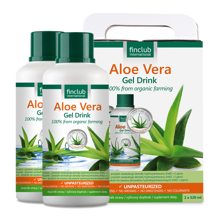100% organiczny żel do picia Aloe Vera
