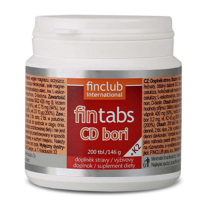 Fintabs CD bori 200 tabl.